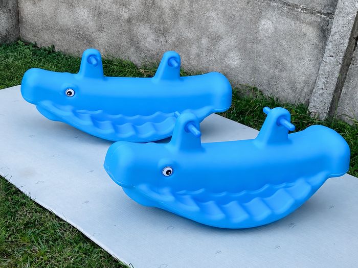 Balancines Ballena azules